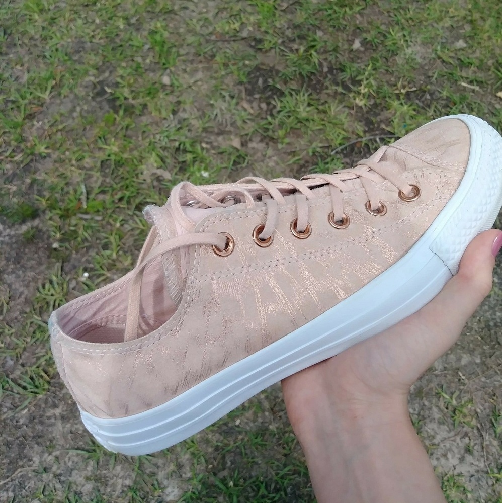 RARE Rose Gold Converse